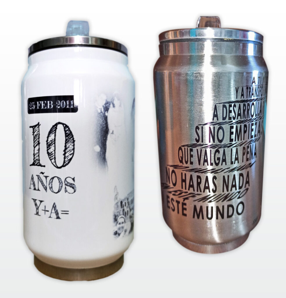 Termo Lata 300 Ml Personalizada Vynculo Creativo