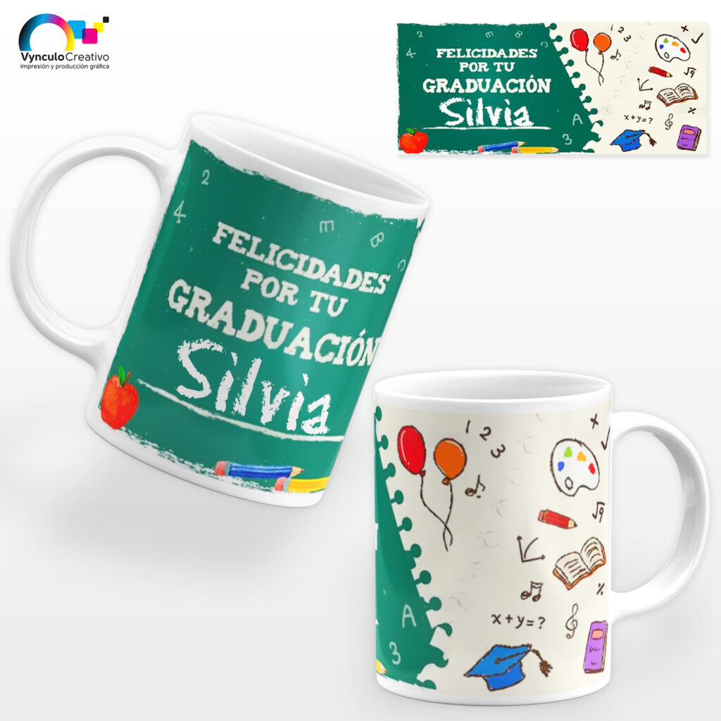 Tazas Graduaci N Pack Pz Personalizadas Vynculo Creativo