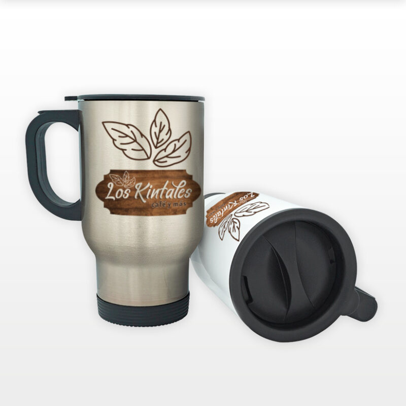 Tazas termo para café personalizadas con logo de empresa