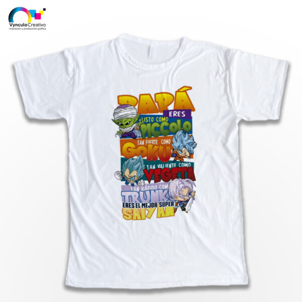 Playera personalizada premium día del padre - Imagen 4