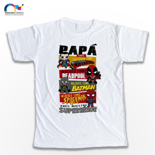 Playera personalizada premium día del padre