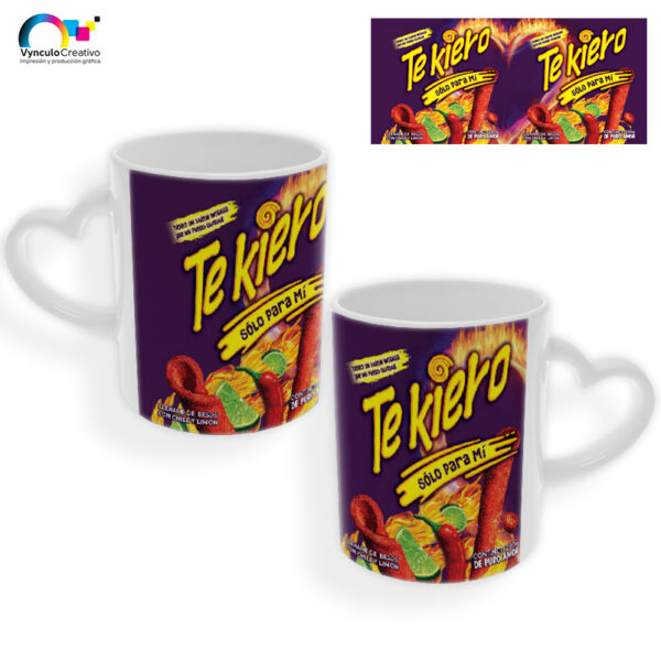 Taza asa de corazón modelo envoltura - Imagen 15