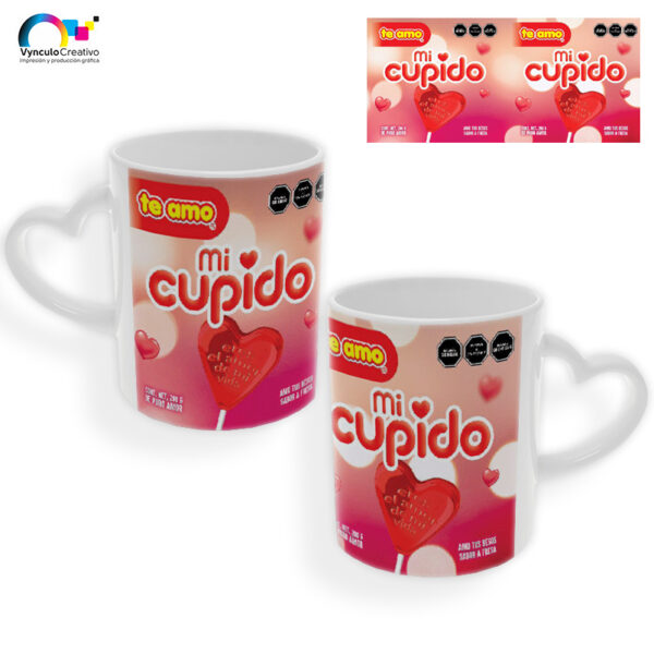 Taza asa de corazón modelo envoltura - Imagen 14